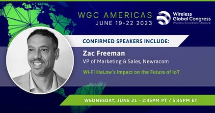 Newracom at WGC Americas Speaking Information