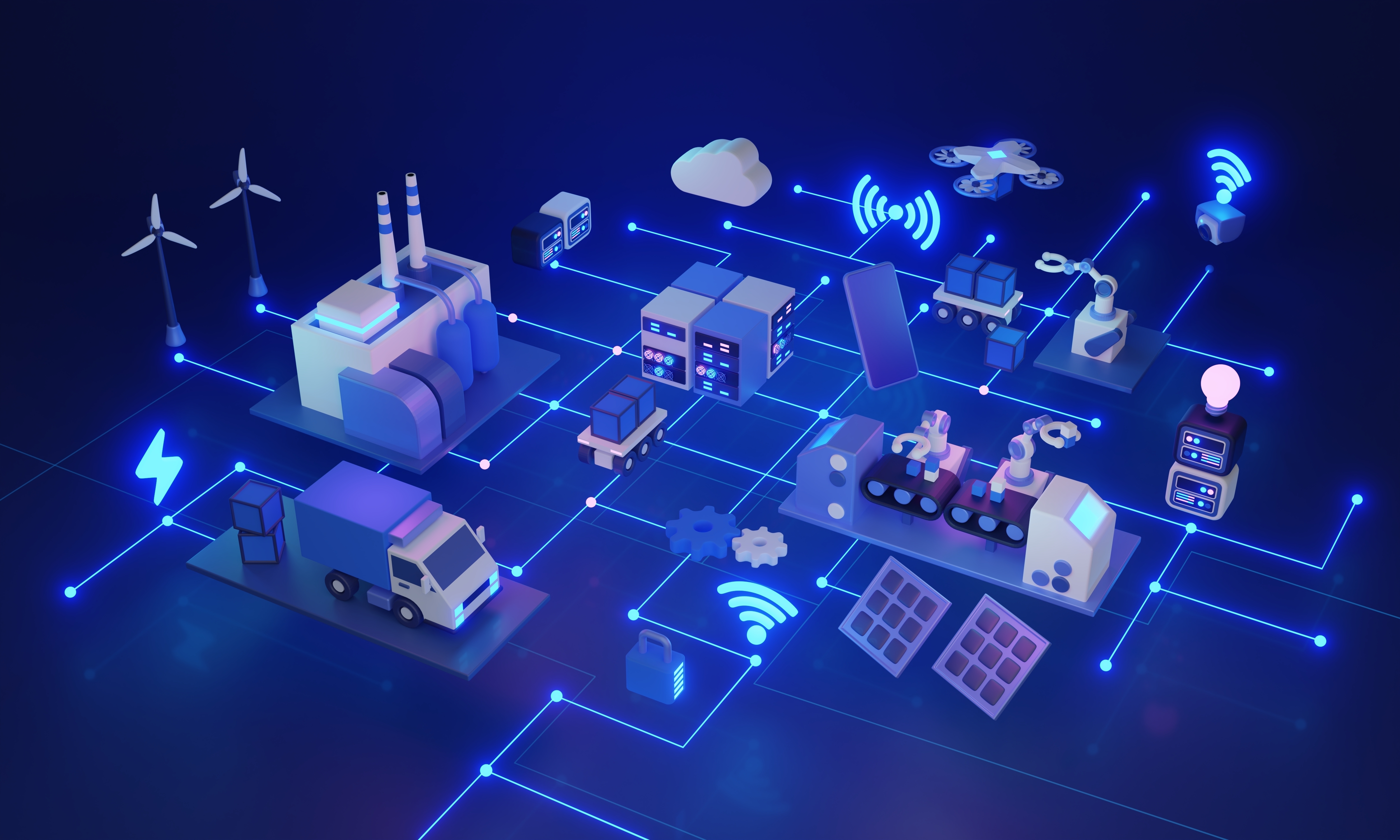 Connected Devices To Form a Smart Solution
